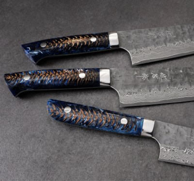 SAJI-pine-santoku-gyuto-sujihiki