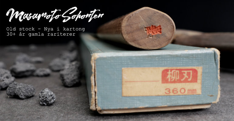 Old stock Masamoto Sohonten